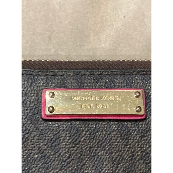 MICHAEL KORS LARGE SIGNATURE SAFFIANO LEATHER WALETT (ASIS) - Picture 3 of 14